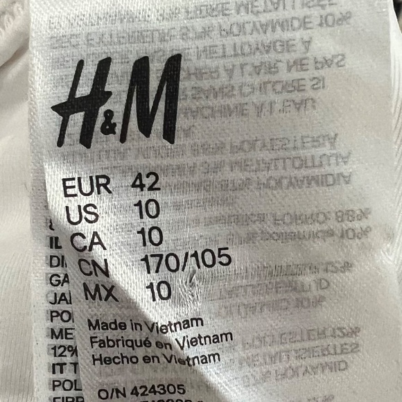 Never been worn gold sparkly ribbed high waisted bathing suit bottom - Picture 4 of 4